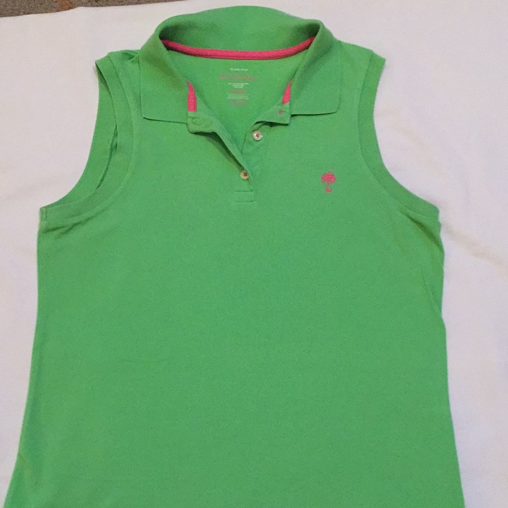 Lilly Pulitzer sleeveless shirt.